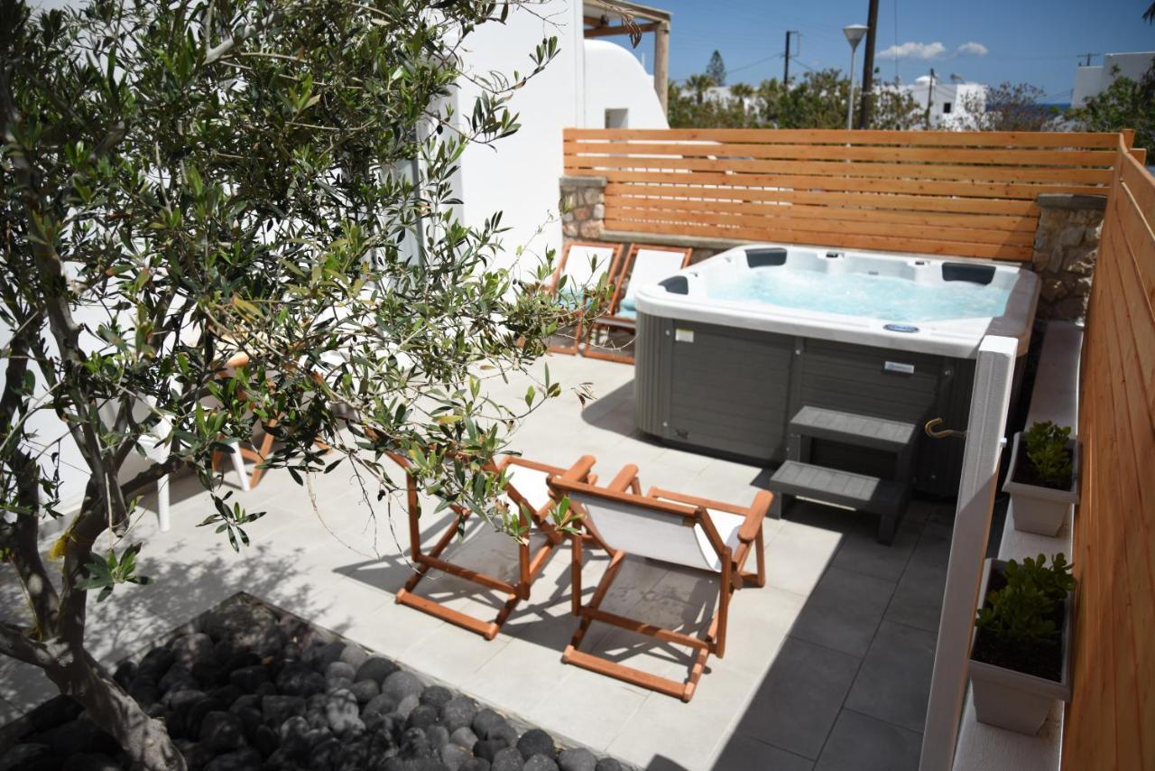 White Wave Villa, 3Min Walk From Beach Kamári Екстериор снимка
